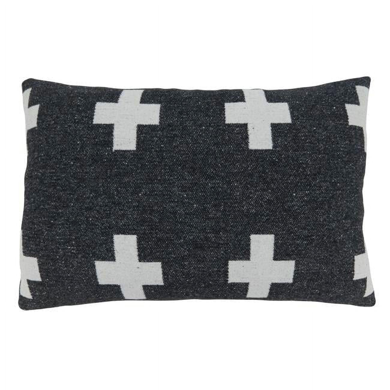 Indre Geometric Reversible Throw Pillow