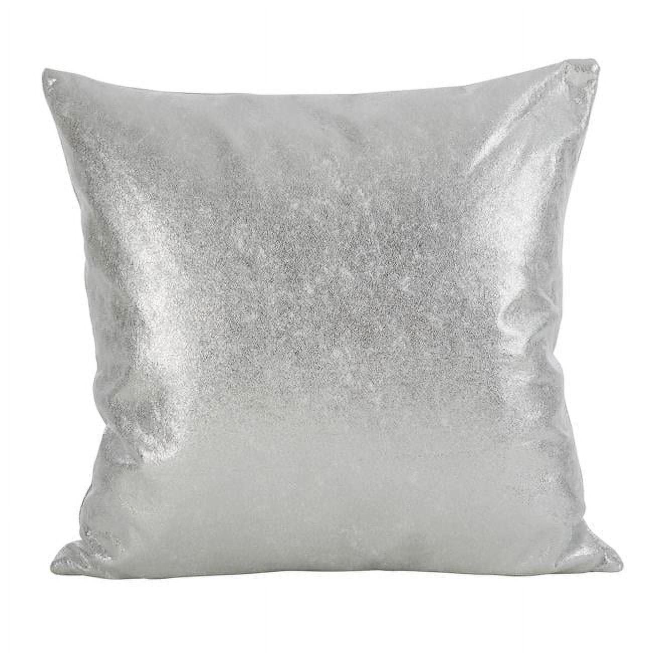 Saro Diamonique Collection Reversible Throw Pillow