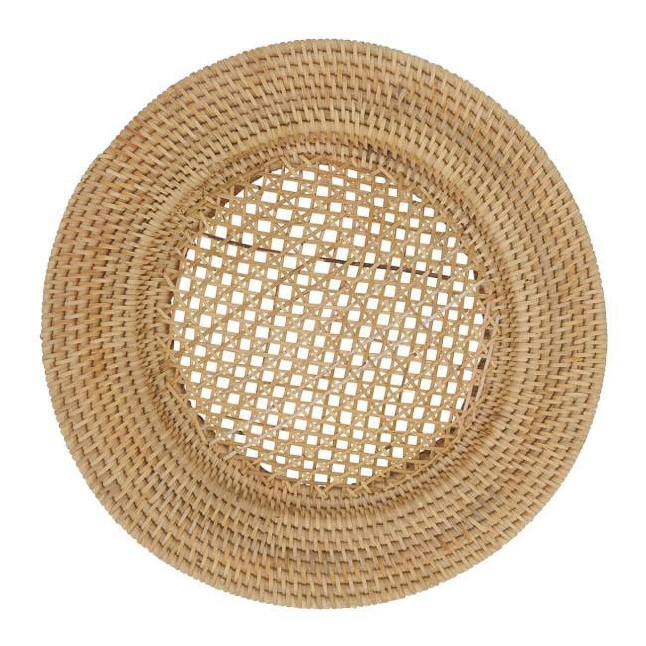 Saro Sousplat Collection Jute Charger (Set of 4)
