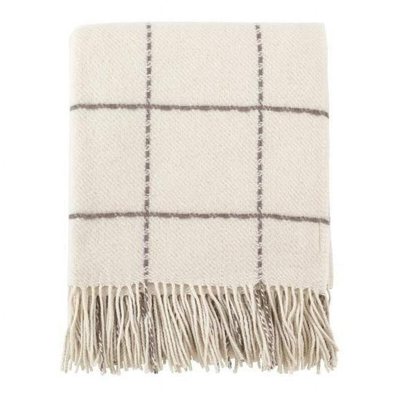 Saro Sevan Collection Hand Woven Throw Blanket