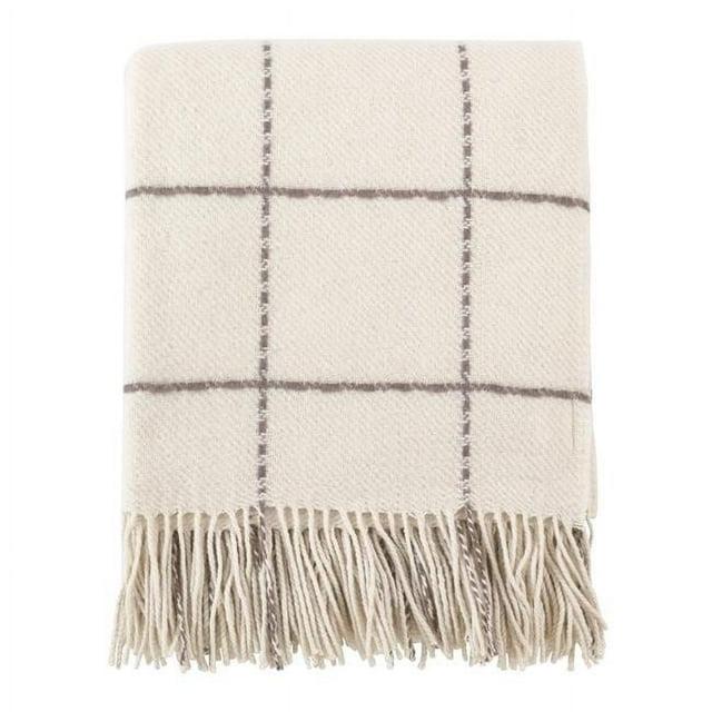 Saro Sevan Collection Hand Woven Throw Blanket