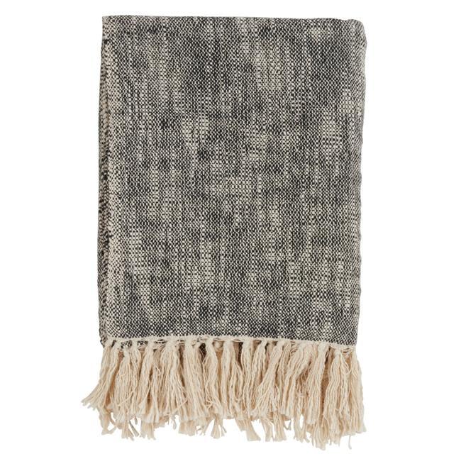 Saro Sevan Collection Hand Woven Throw Blanket
