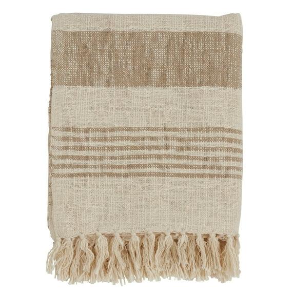 Saro Sevan Collection Hand Woven Throw Blanket