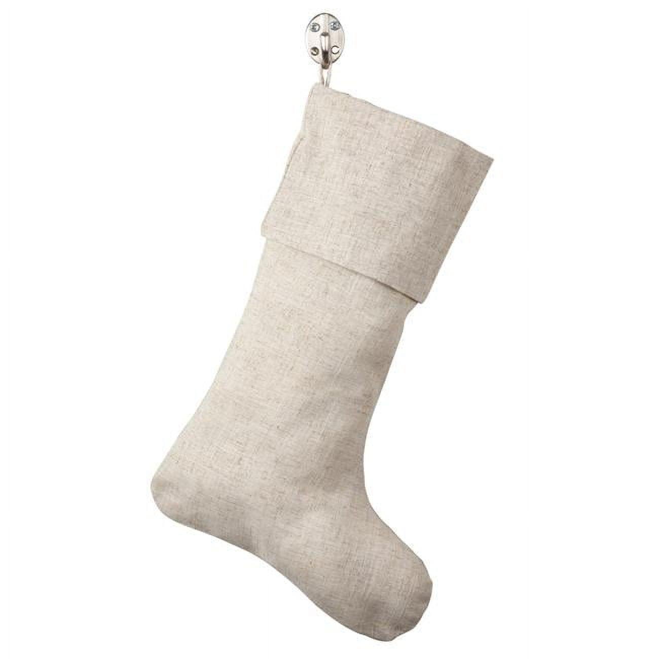 Saro Lifestyle Solid Color Toscana Christmas Stocking