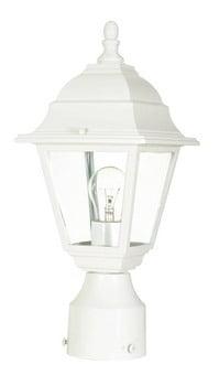 Nuvo Lighting - Briton-One Light Outdoor Post Lantern-6 Inches Wide by 14 Inches