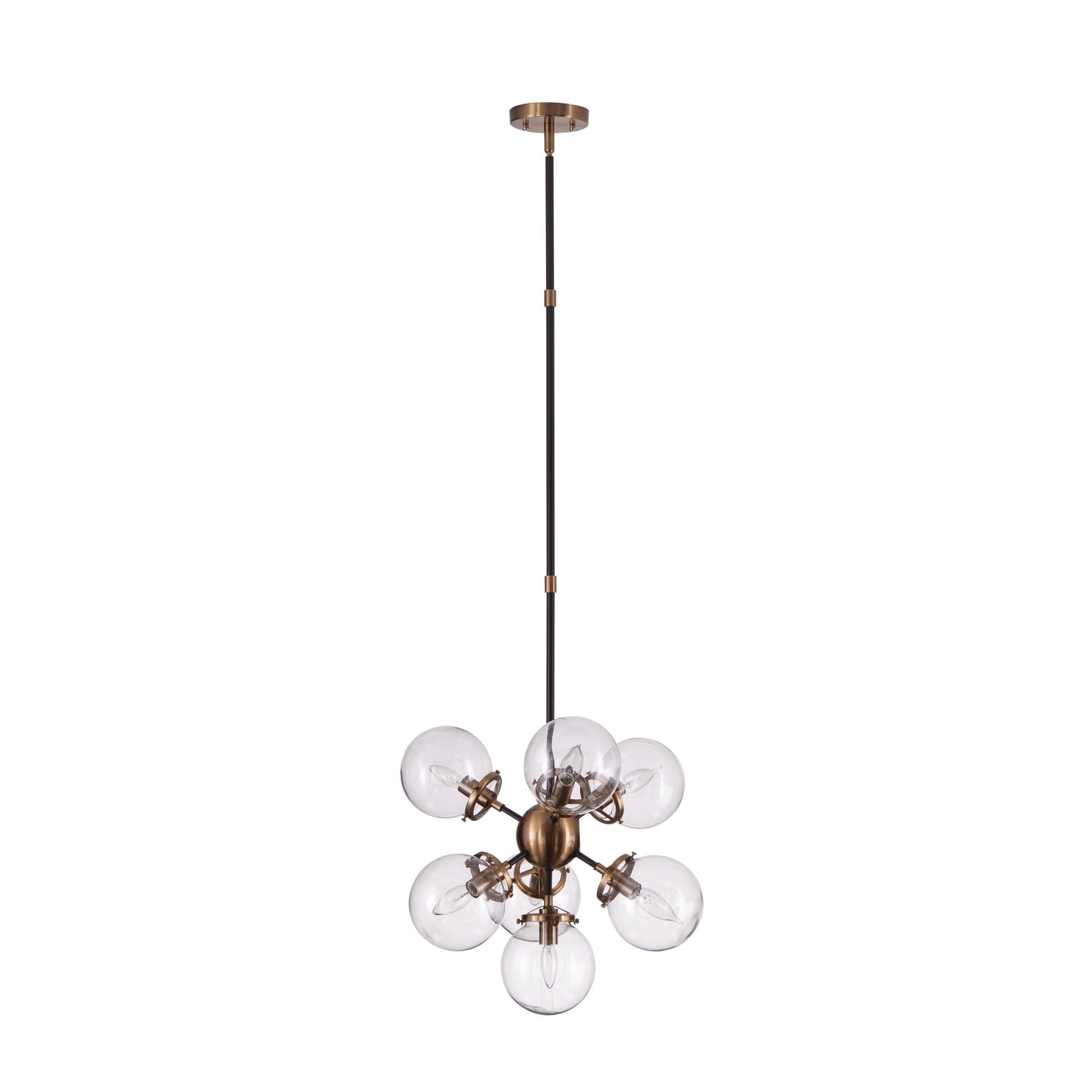 Holly & Martin Boltonly Contemporary 7-Light Pendant Lamp - LT1040348 - Black - SEI