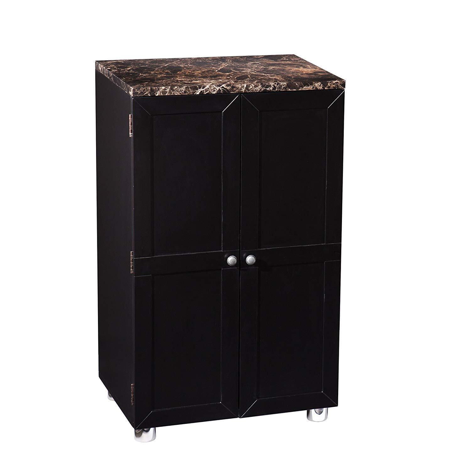 SEI Furniture Cape Town Home Bar Cabinet in Black