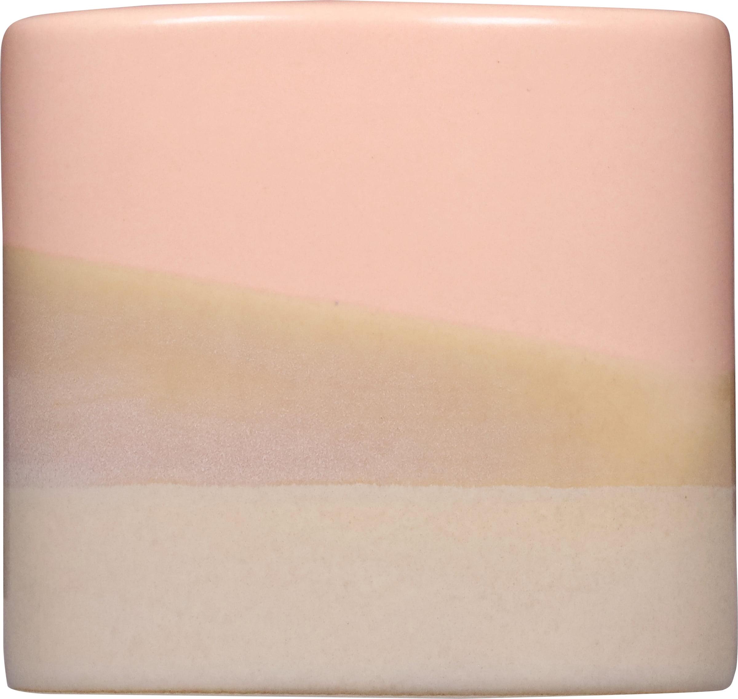 Blush and Neutral Ceramic Toothbrush Holder