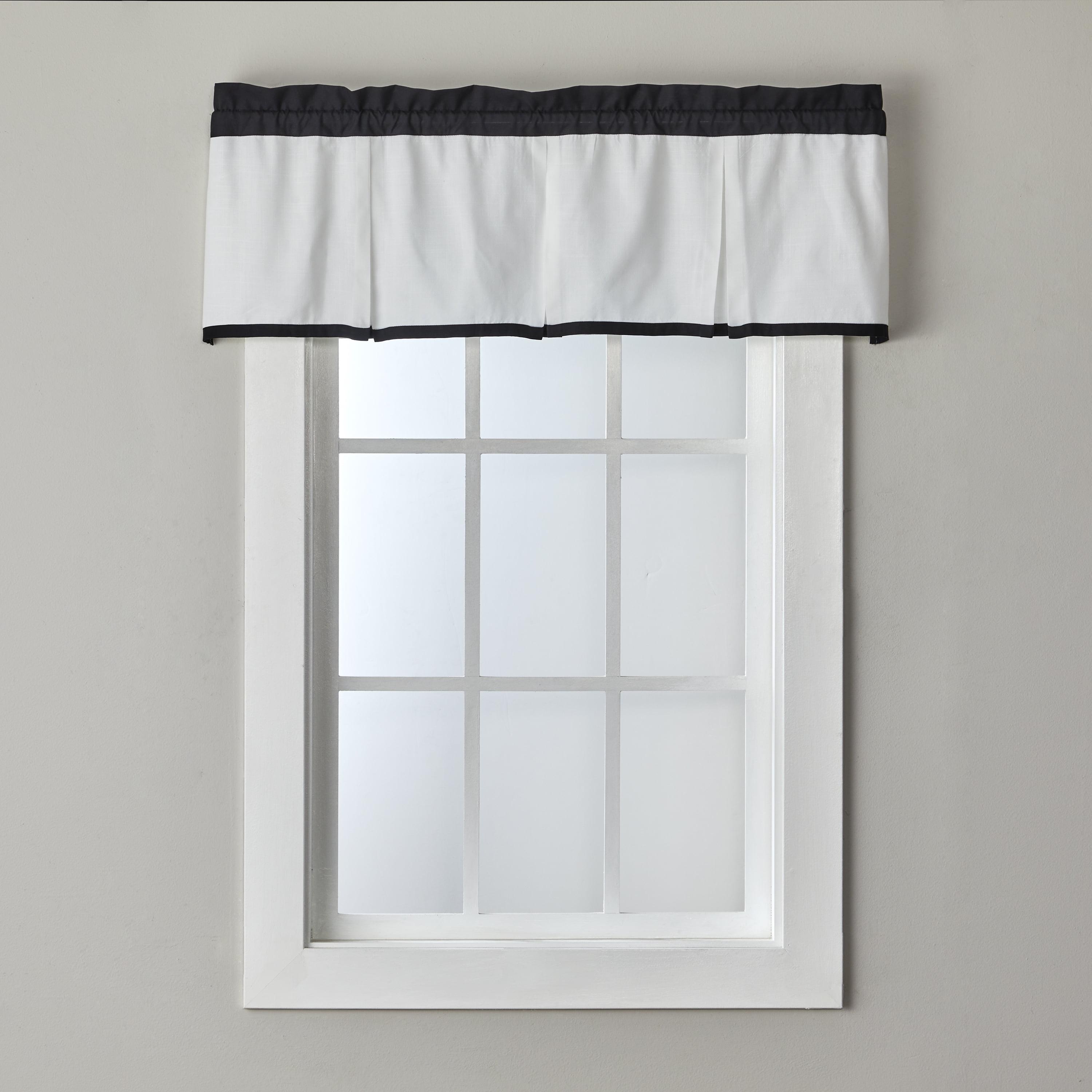 SKL Home Striped Tailored 48'' W Window Valance
