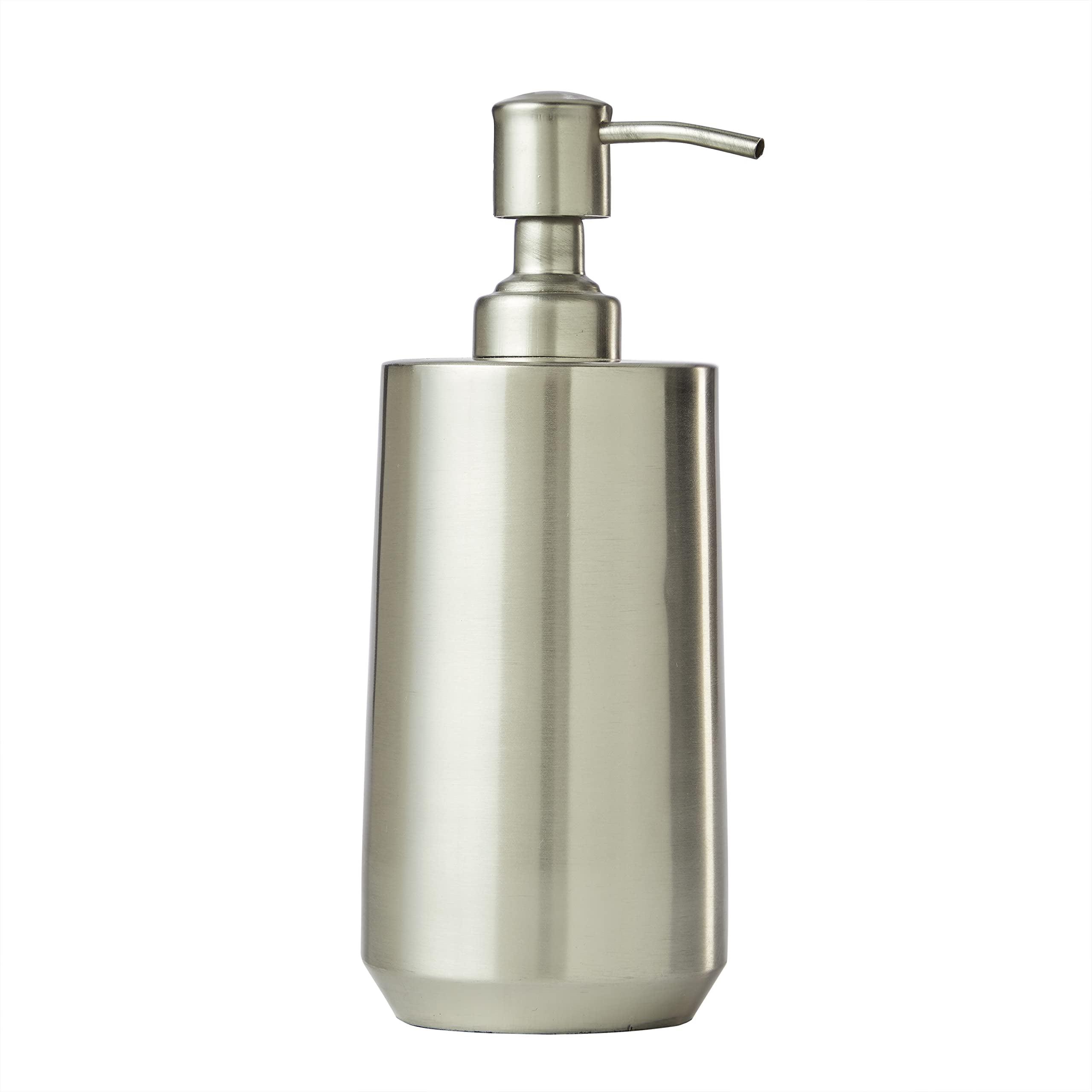 Roche Brushed Nickel Stainless Steel Soap Dispenser