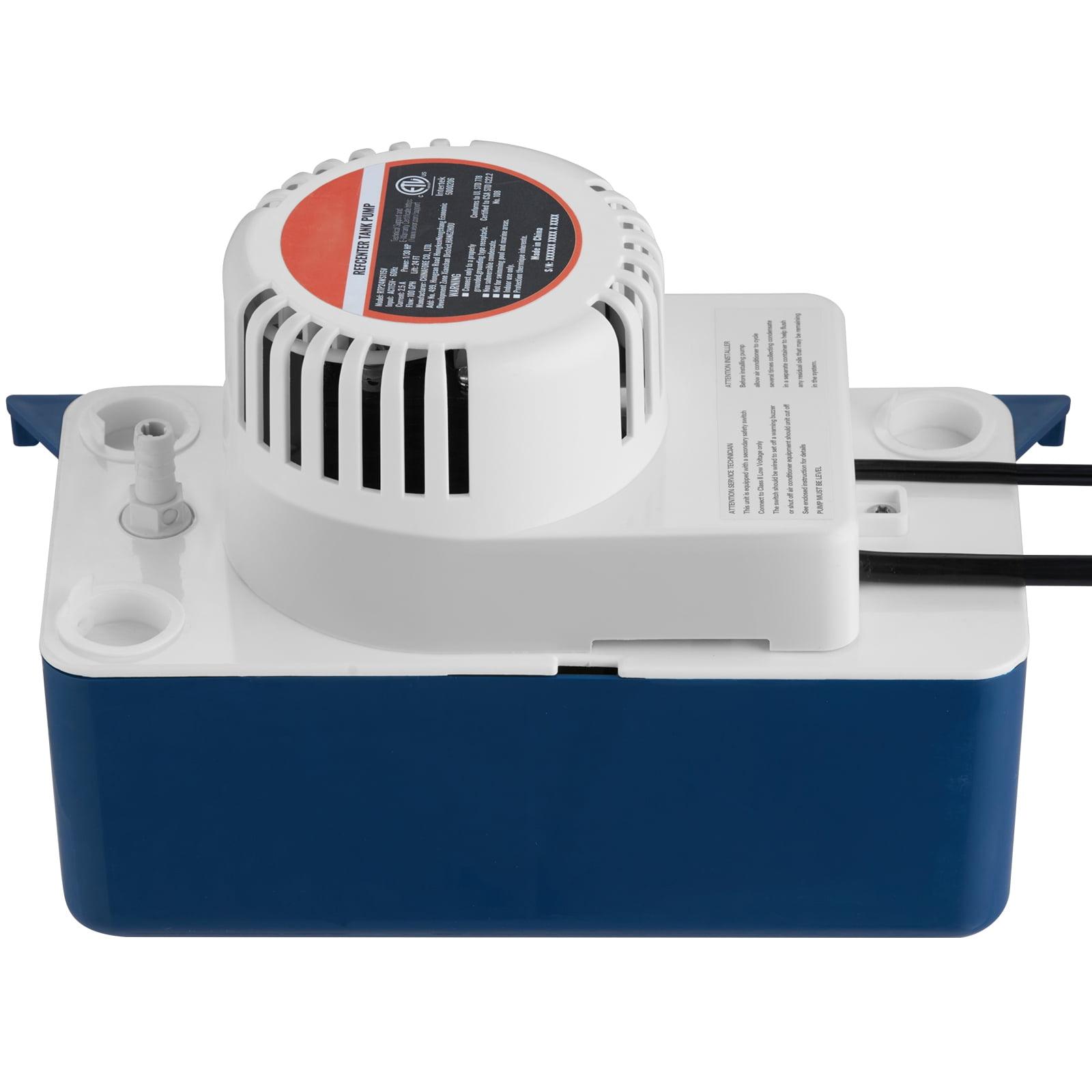 Condensate Removal Pump, 1/30 HP, 100 GPH, 24 ft Lift