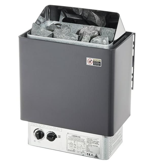 SKYSHALO Dry Stailess Steel W/ Internal Controller & Sauna Heater Stove 3KW Wet