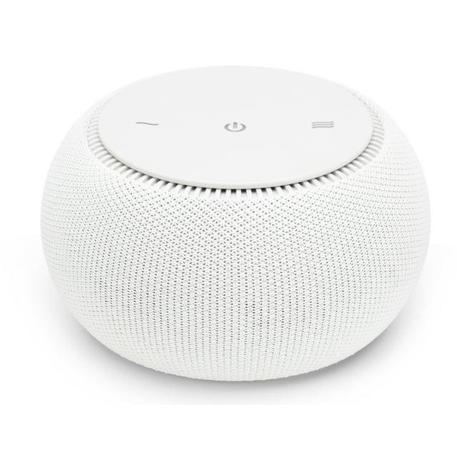 SNOOZ Pro - Smart White Noise Machine – Real Fan Inside, Non-Looping White Noise, Adjustable Tone & Volume – App-Based Remote Control, Sleep Timer, and Night Light - Cotton