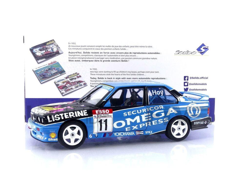 BMW E30 M3 #11 Will Hoy Winner "BTCC (British Touring Car Championship)" (1991) "Competition" 1/18 Diecast Model Car by Solido
