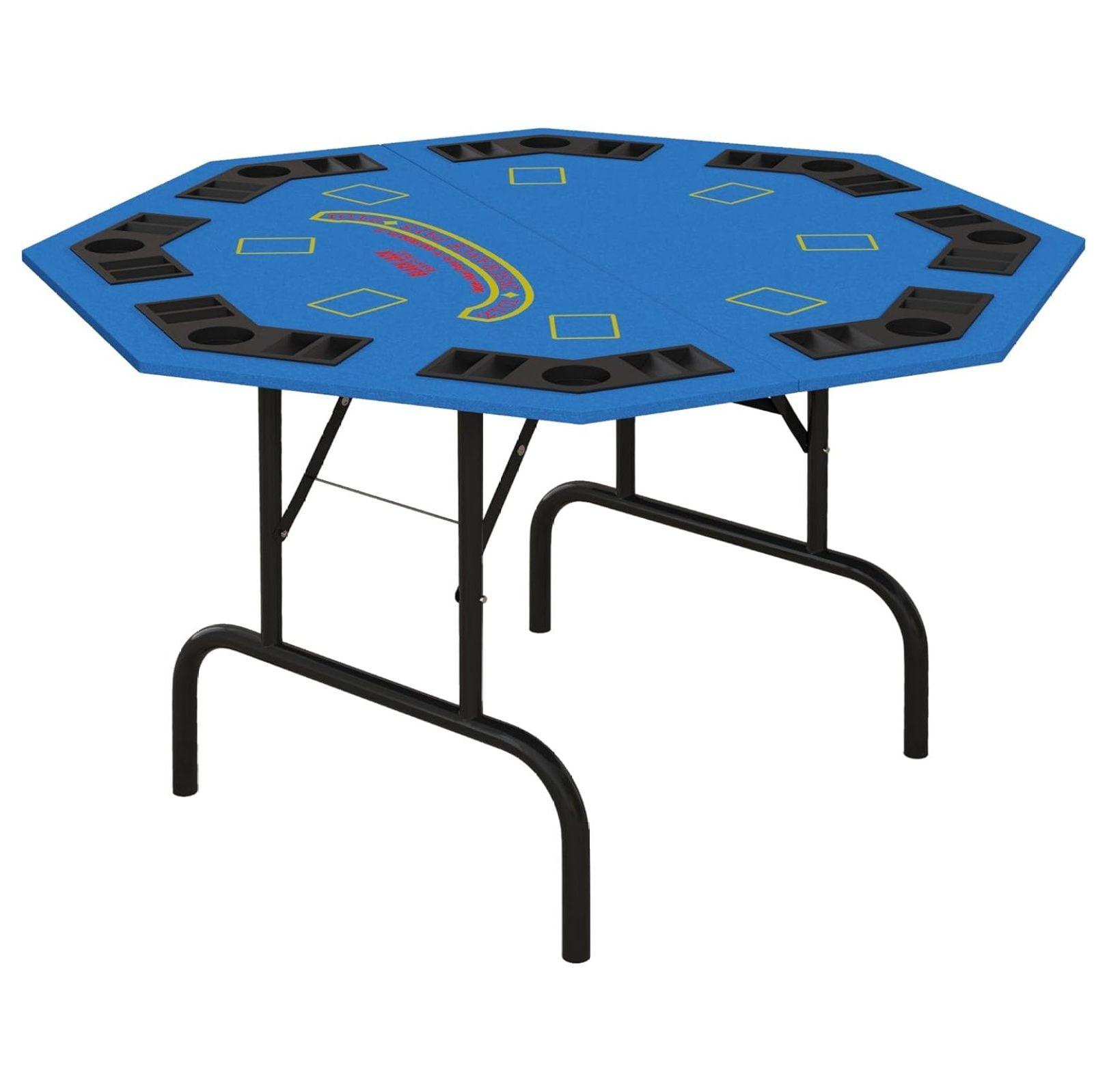 Soozier 48'' 8 - Player Foldable Poker Table