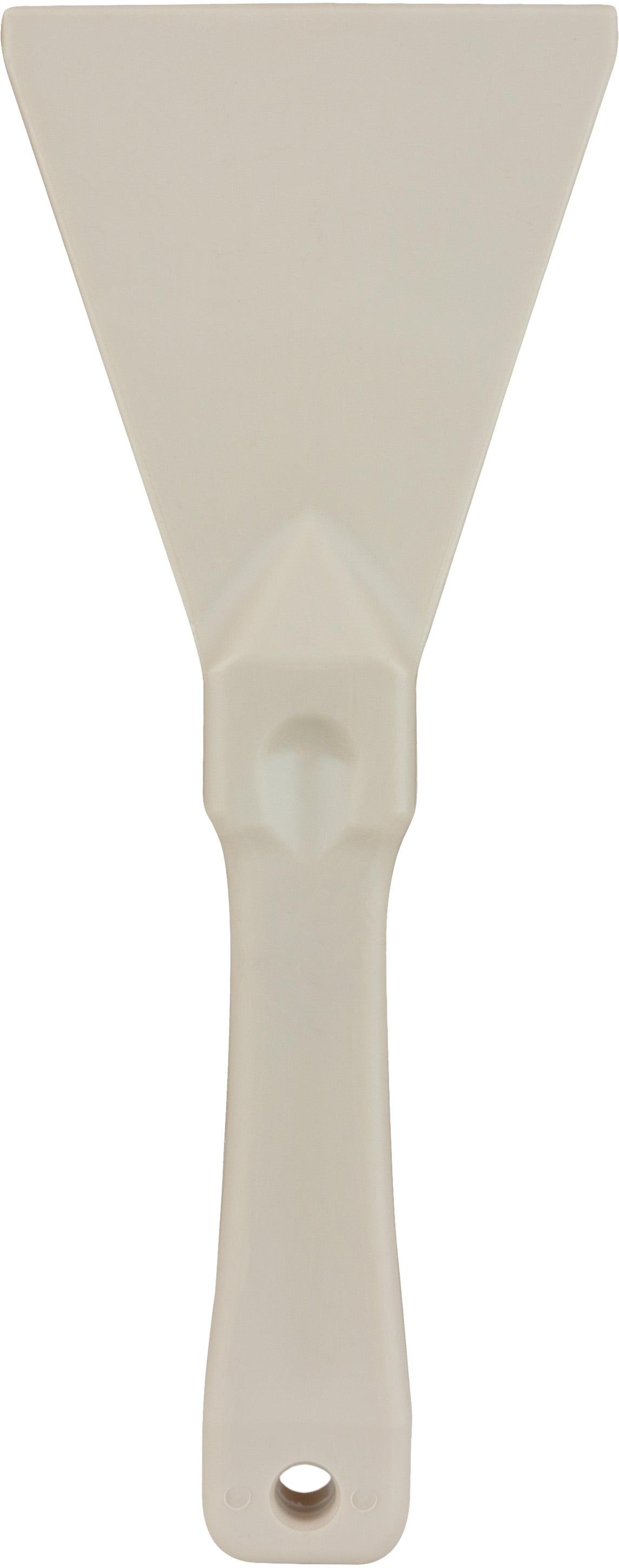 Tan Polypropylene 3-Inch Handheld Scraper Tool