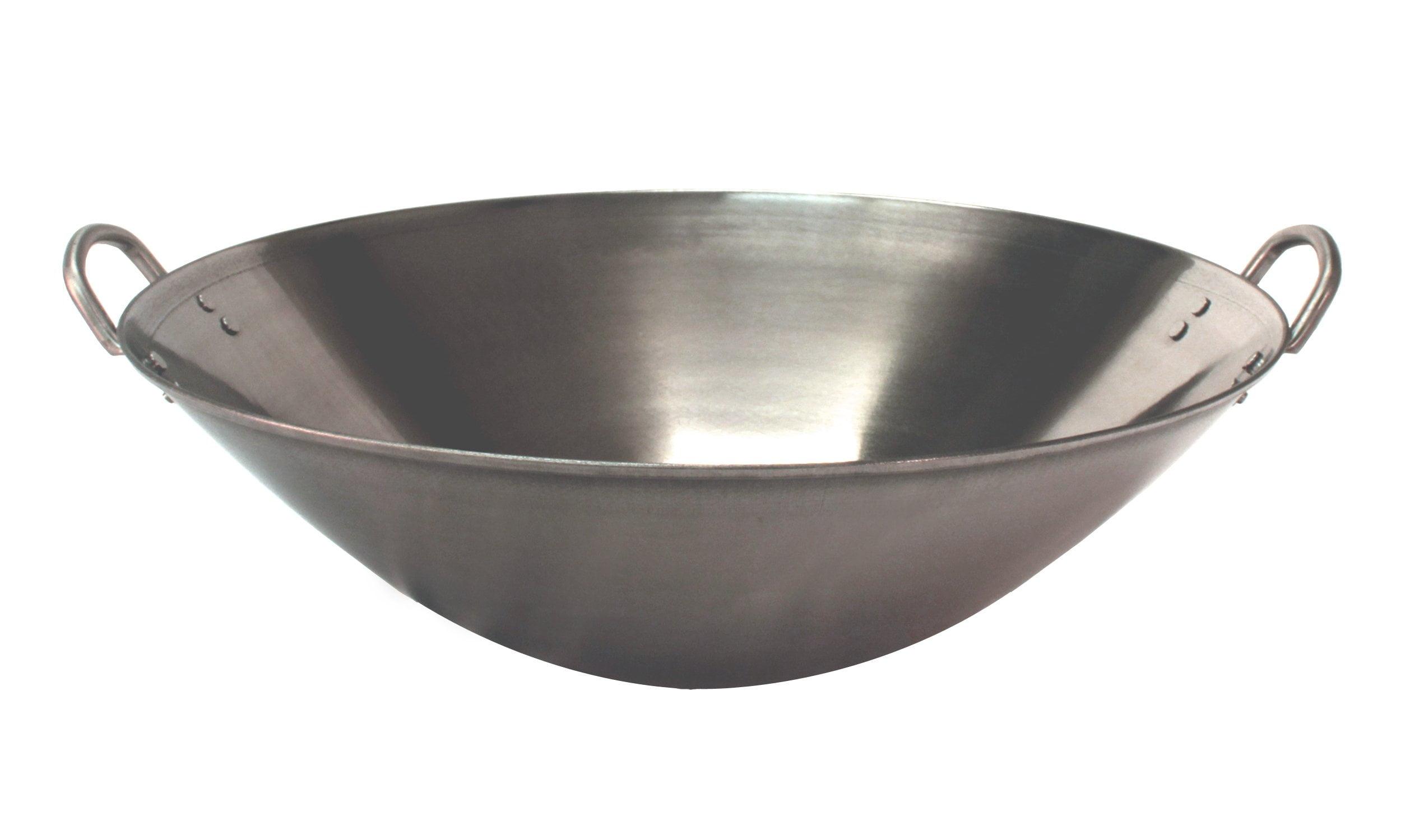 ZRQarq SL-PA450EA: 18″ Stainless Steel Wok (Induction Ready)