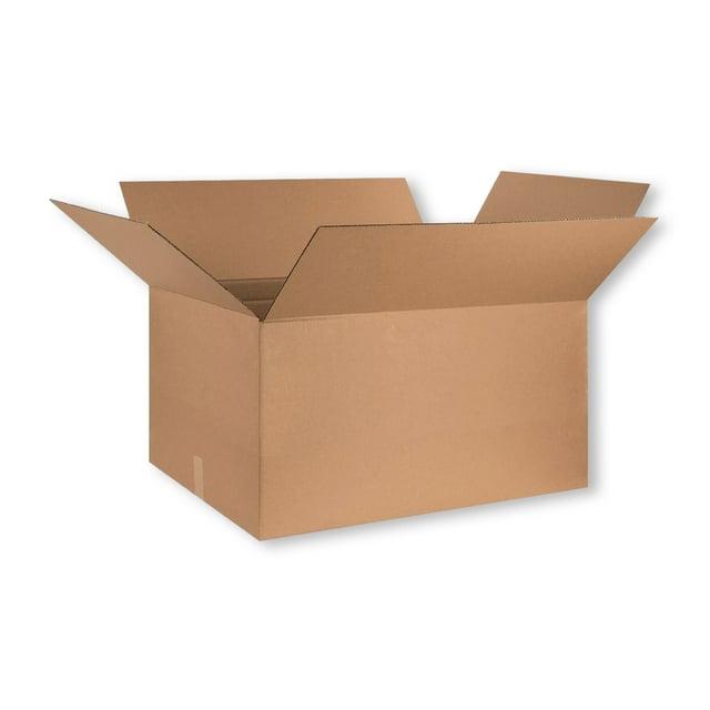 SSBM 24" x 12 1/2" x 8" ECT-32 Kraft Corrugated Shipping Boxes 20/Case