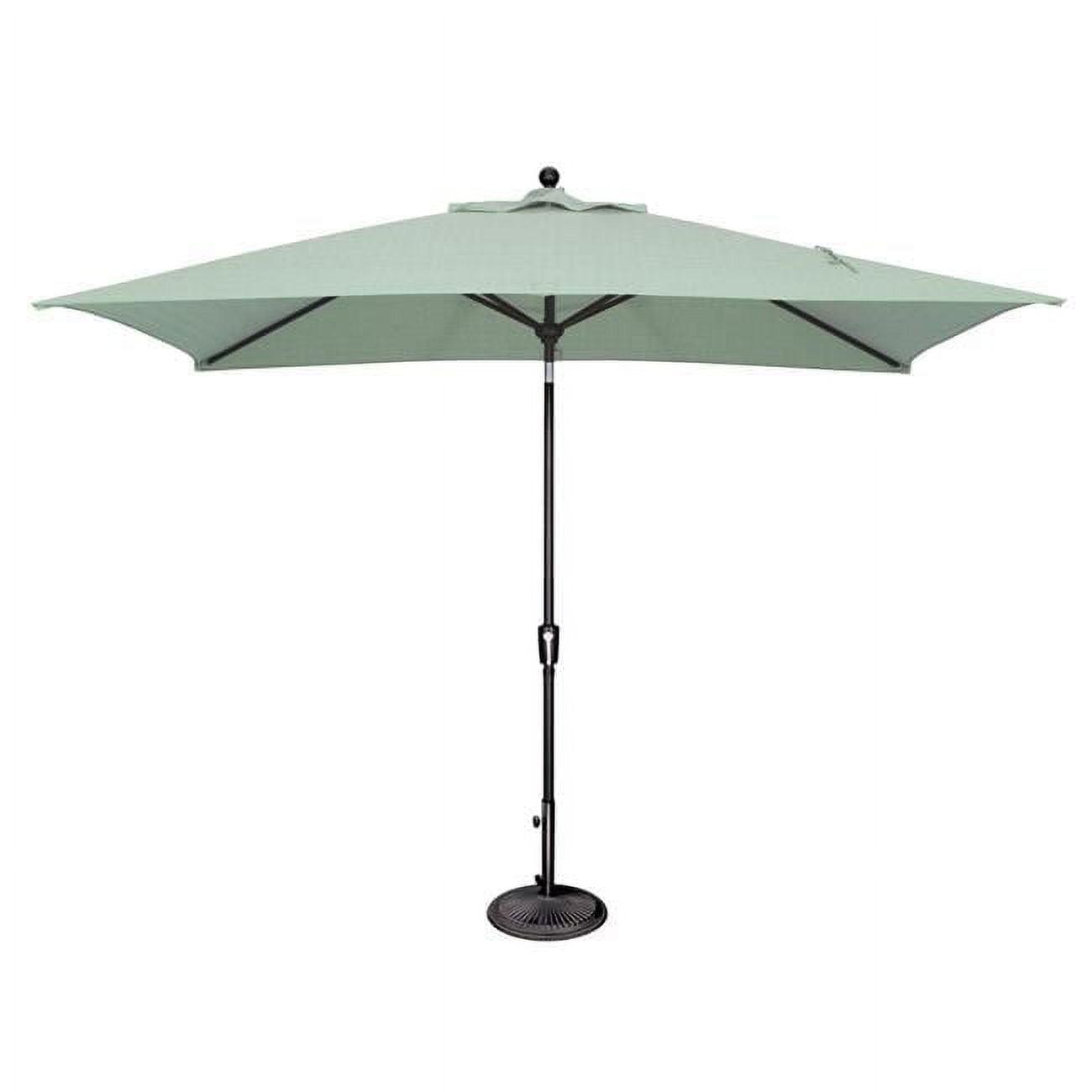 SSUM92-6X10RT09-A5413 6 x 10 ft. Rectangle Push Button Tilt Umbrella, Spa