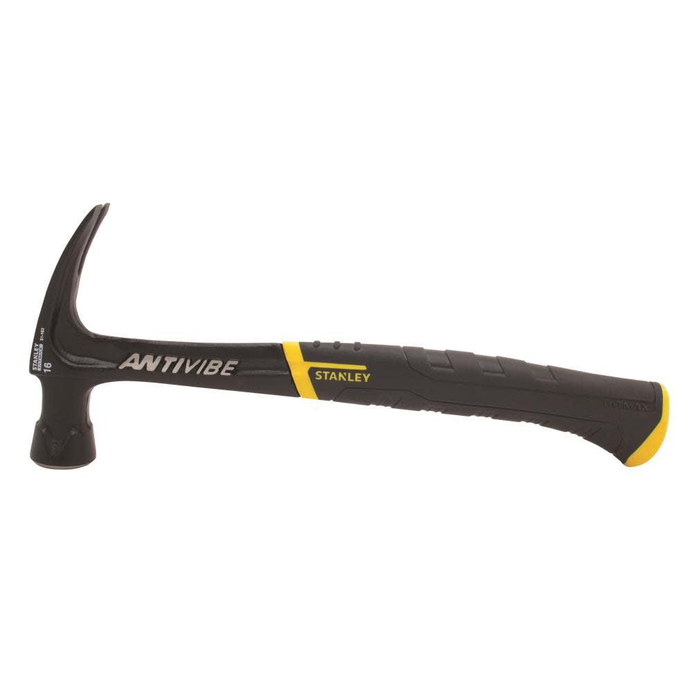 Stanley 16 oz. Steel Rip Claw Hammer with Anti-Vibe Handle