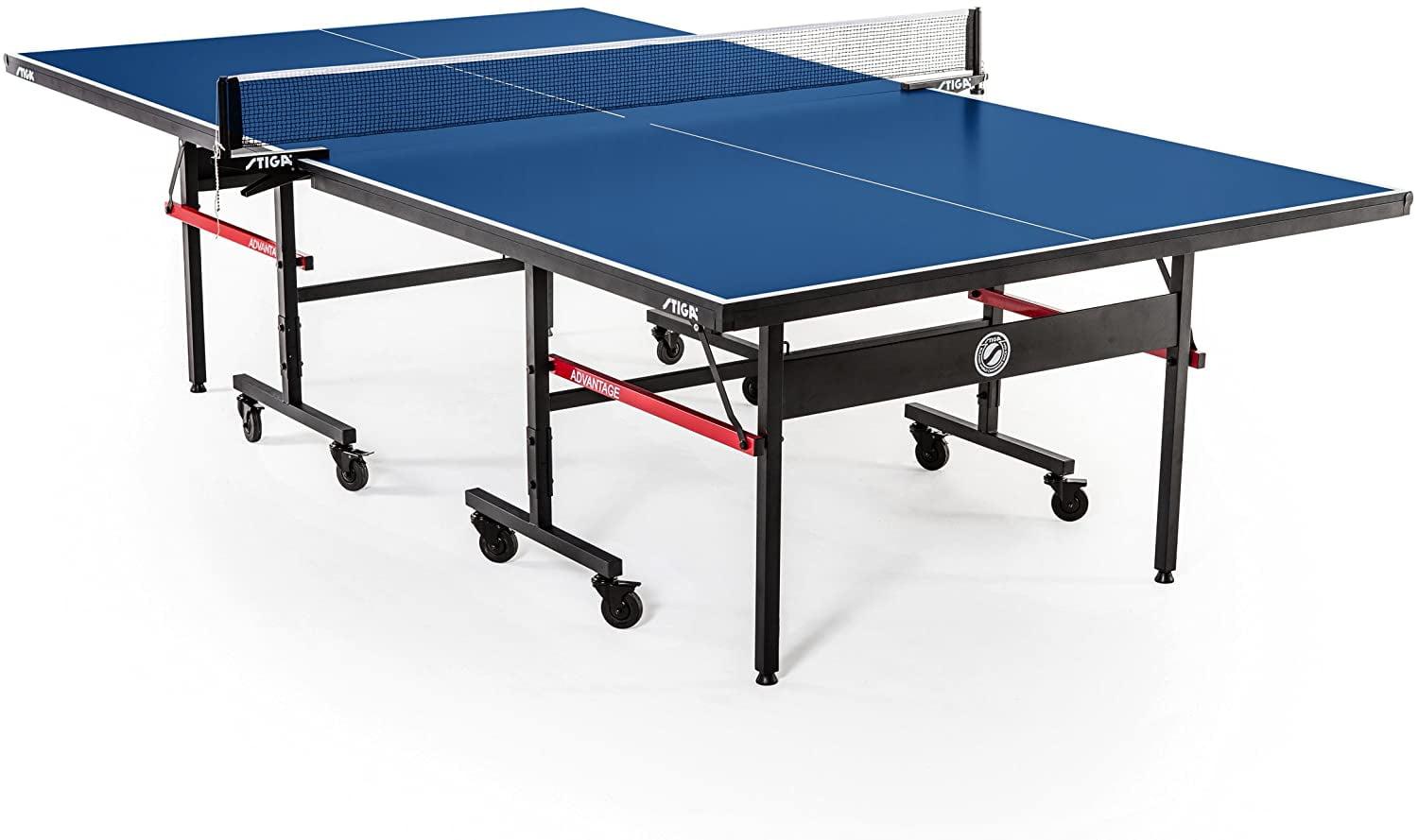 STIGA Stiga Advantage Pro Regulation Size Foldable Indoor Table Tennis Table (19mm Thick)