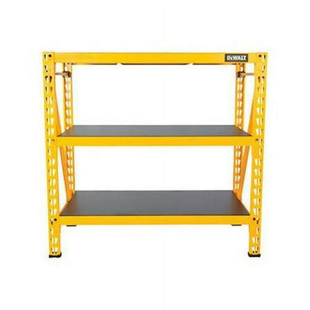 DEWALTRAKDXST4500 4FT 3SHLF INDUST RACK YELLOW