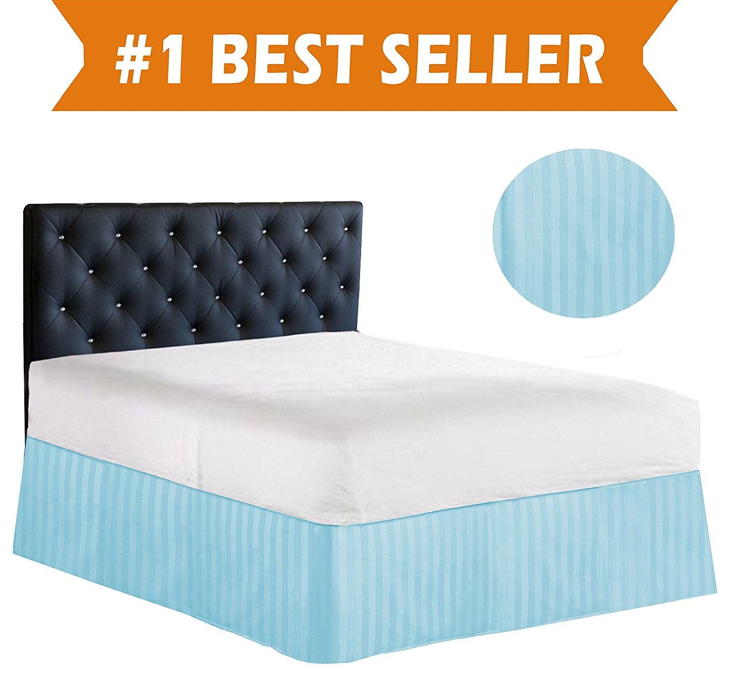 ELEGANT COMFORT Tailored Wrinkle Resistant Wrap Around Bed Skirt