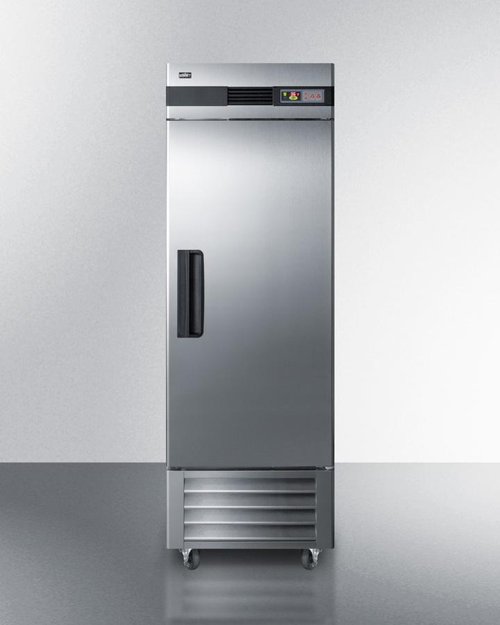 23 cu. ft. Stainless Steel Commercial Reach-In Freezer