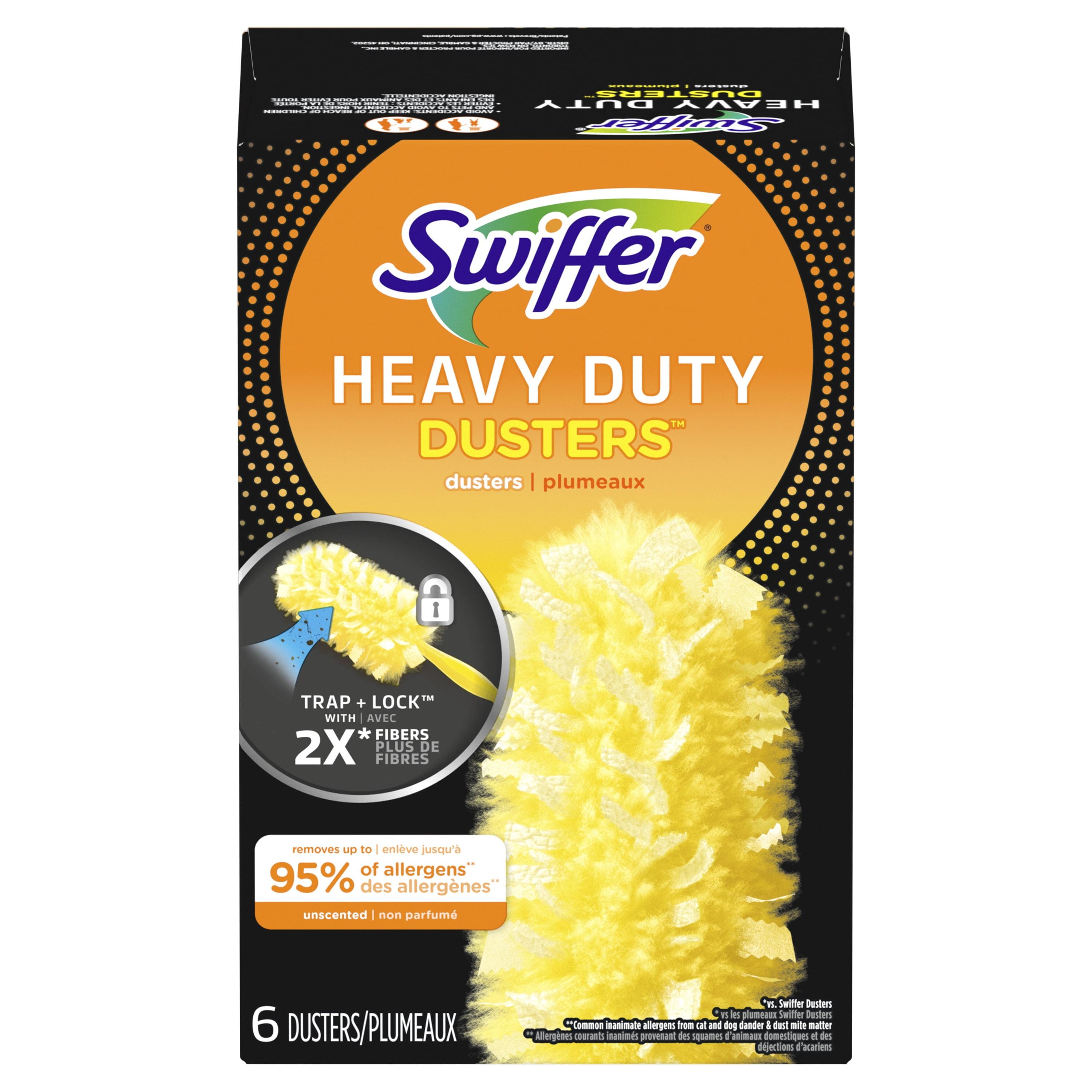 Swiffer Heavy Duty 360 Degree Unscented Duster Refills - 6 Pack