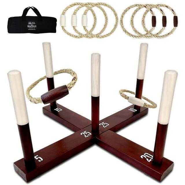 SWOOC Rustic Ring Toss Outdoor Game