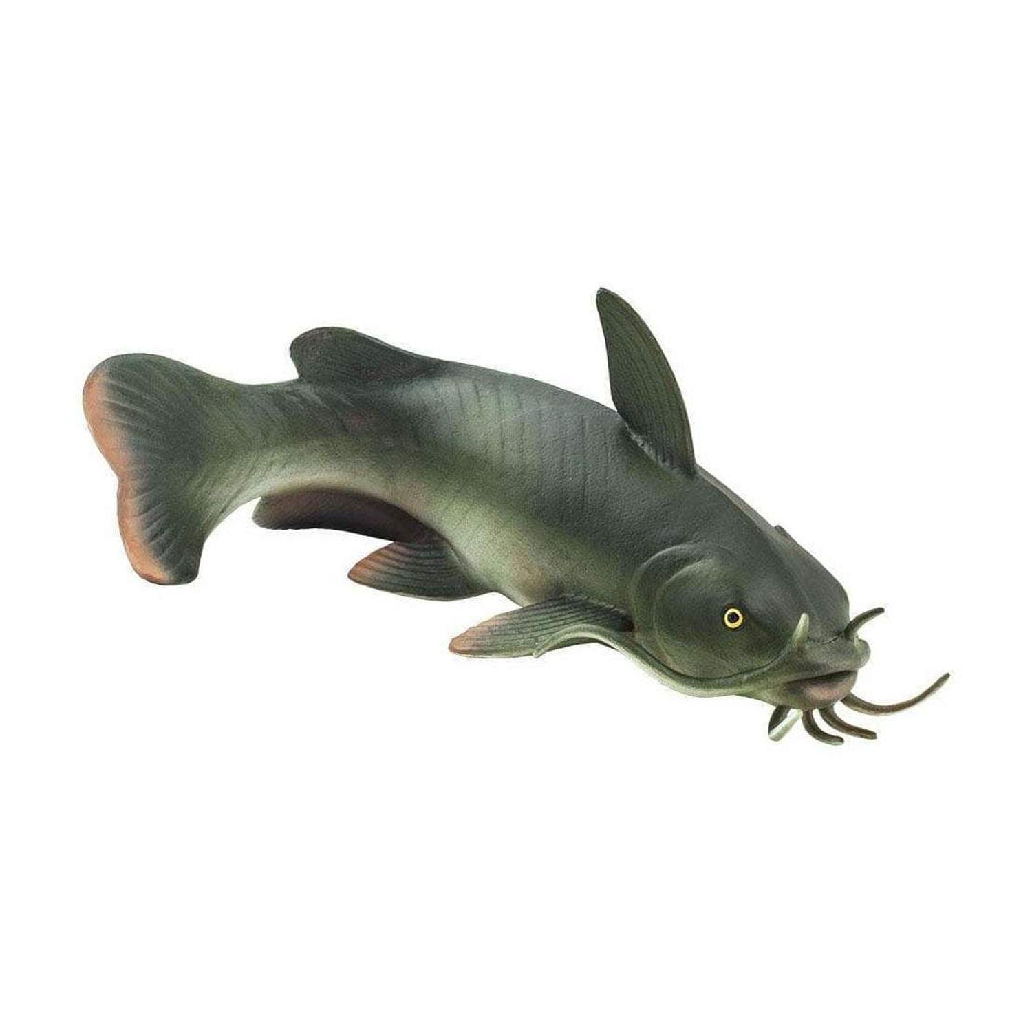 Safari Ltd. Catfish Figurine - Realistic 6" Fish Figure - Educational Toy for Boys, Girls, and Kids Ages 3+