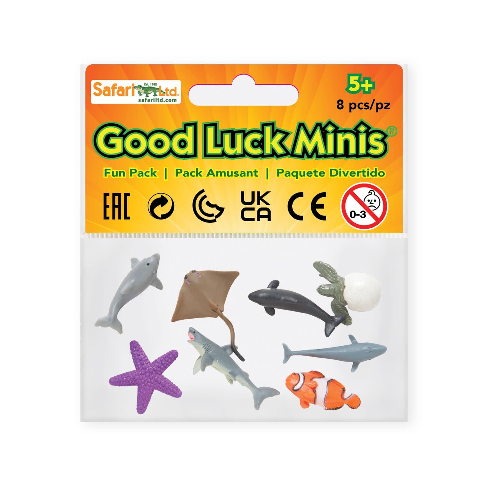 Safari Ltd. Ocean Fun Pack - Mini Figures of Sea Creatures - Educational Toy Set for Boys, Girls, and Kids Ages 5+