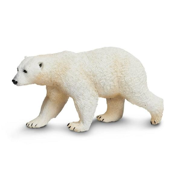 Safari Ltd. Polar Bear Figurine - Lifelike 4.75" Figure - Educational Toy for Boys, Girls, and Kids Ages 1+