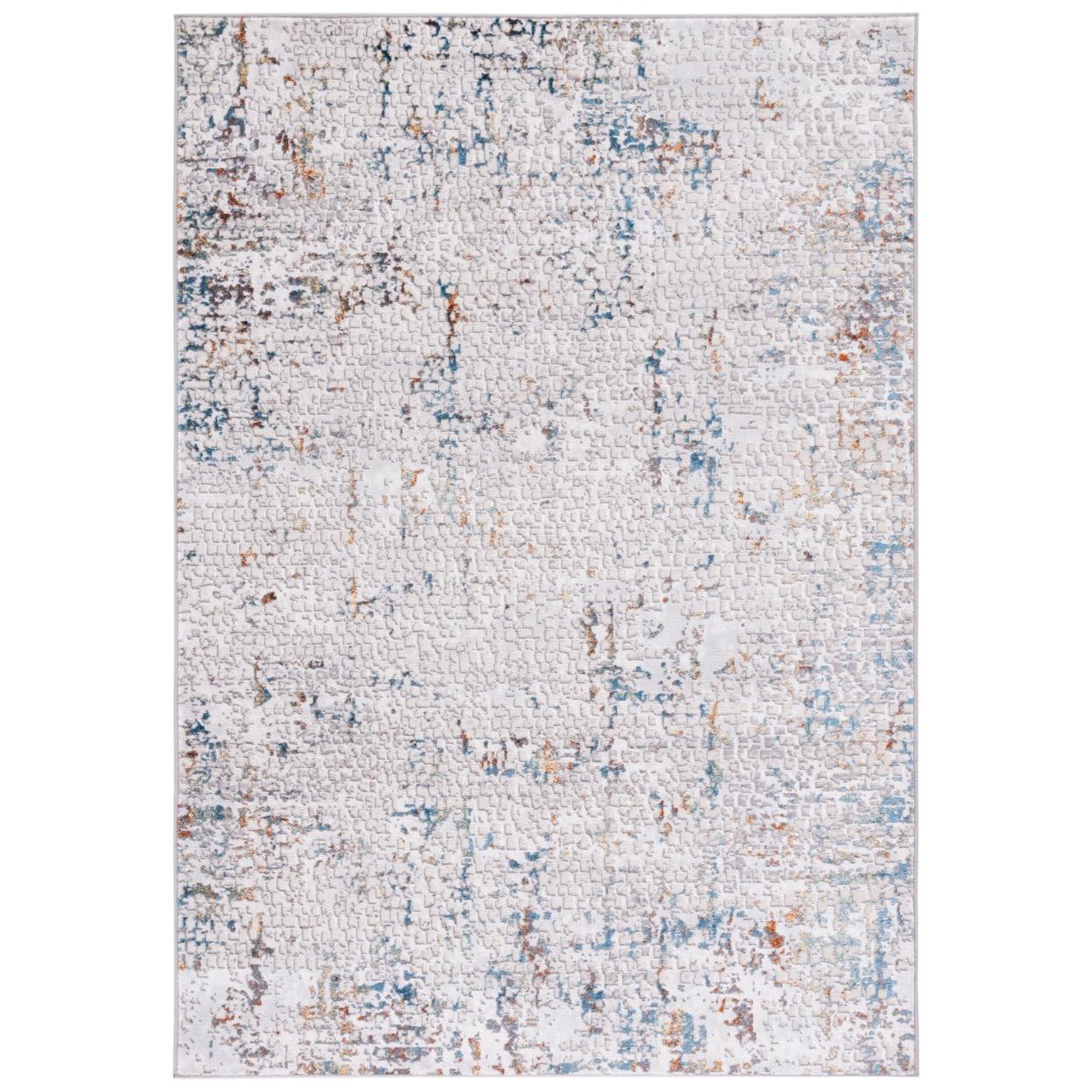 Amelia ALA254 Power Loomed Area Rug - Gray/Light Gray - 8'9"x11'9" - Safavieh.