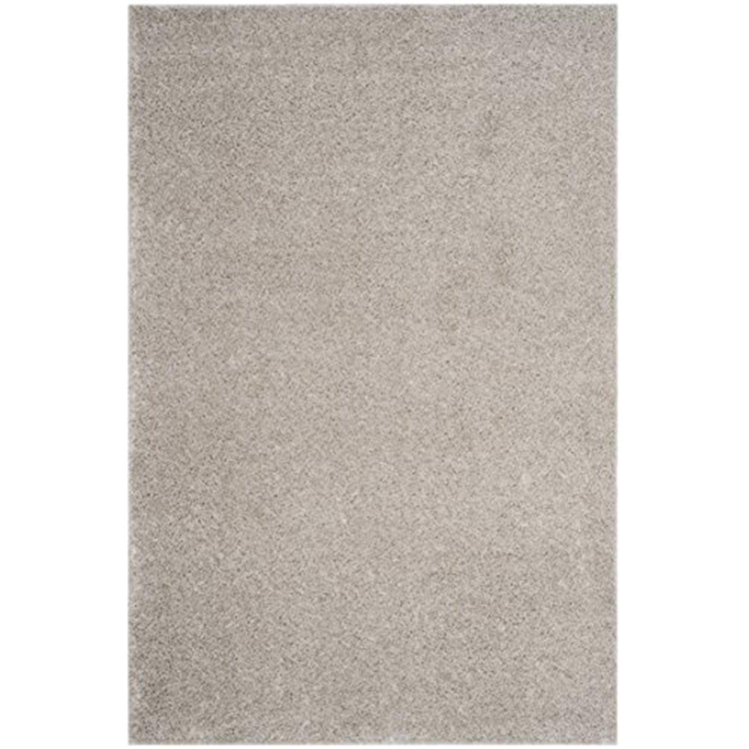 Safavieh  Arizona Shag Eldora 1.6-inch Thick Rug Linen 5'1" x 7'6" 5' x 8' Indoor Living Room, Bedroom, Dining Room Rectangle