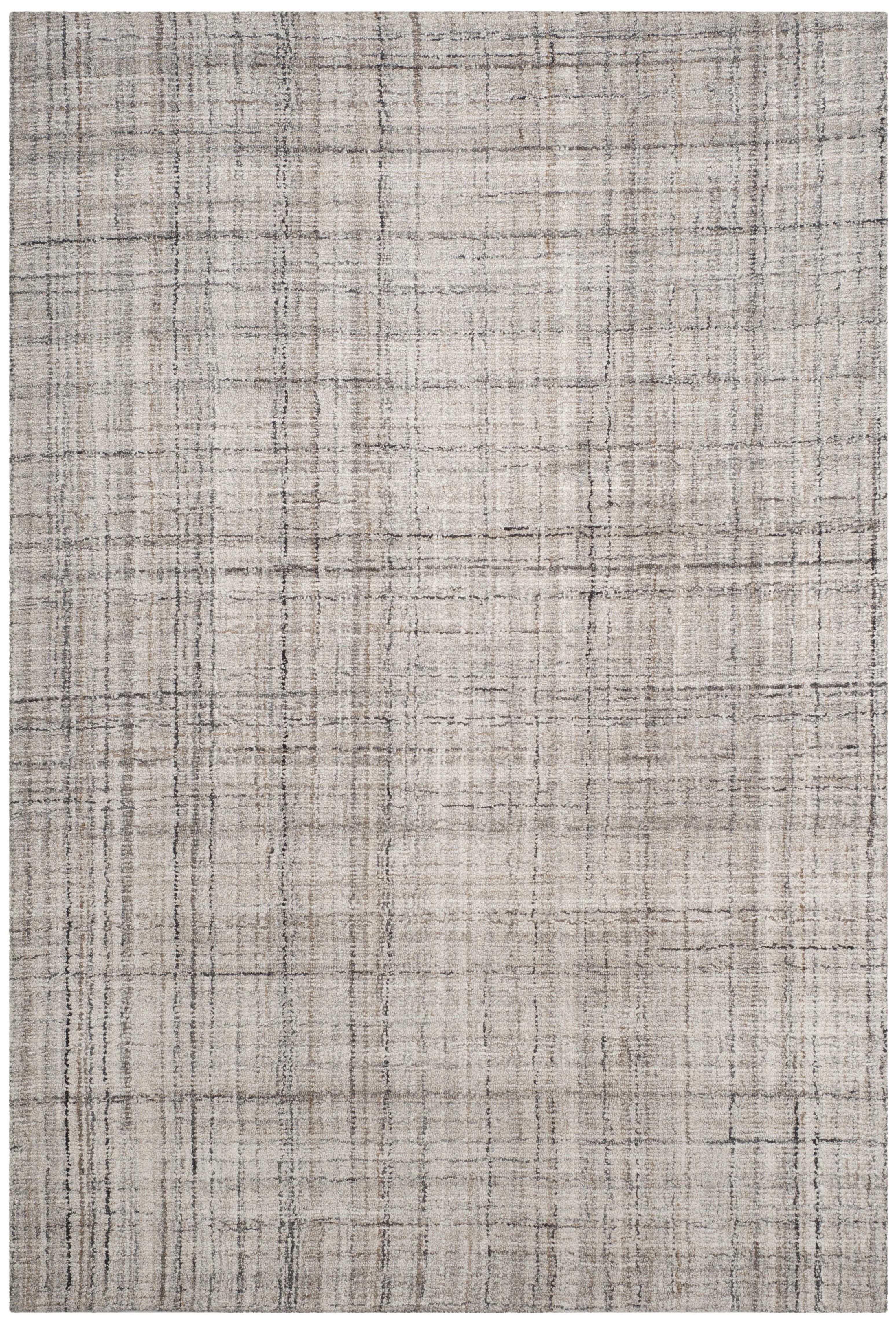 SAFAVIEH Abstract Bailey Striped Area Rug, Camel/Black, 6' x 8'