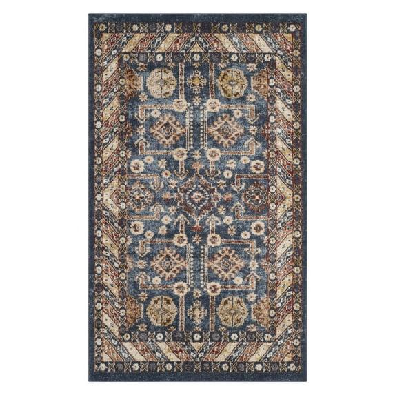 Safavieh BIJAR, ROYAL / IVORY, 9' X 12', Area Rug, BIJ653B-9