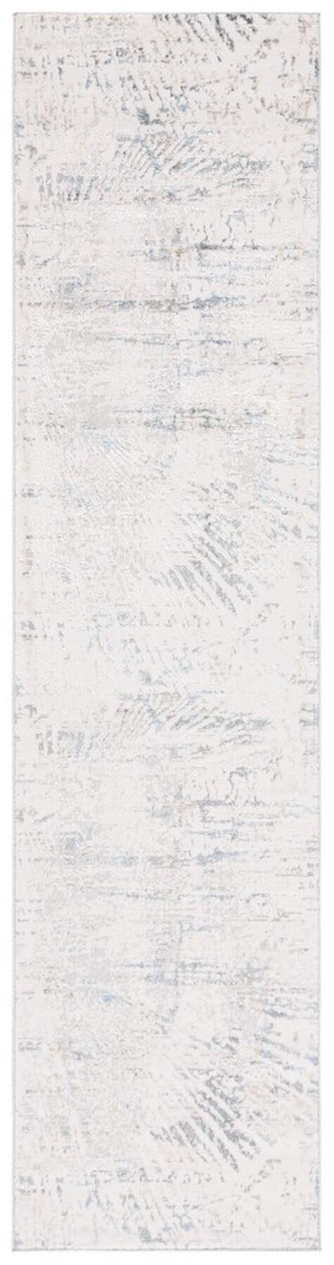 Steelside™ Wayde Abstract Gray/Beige Area Rug