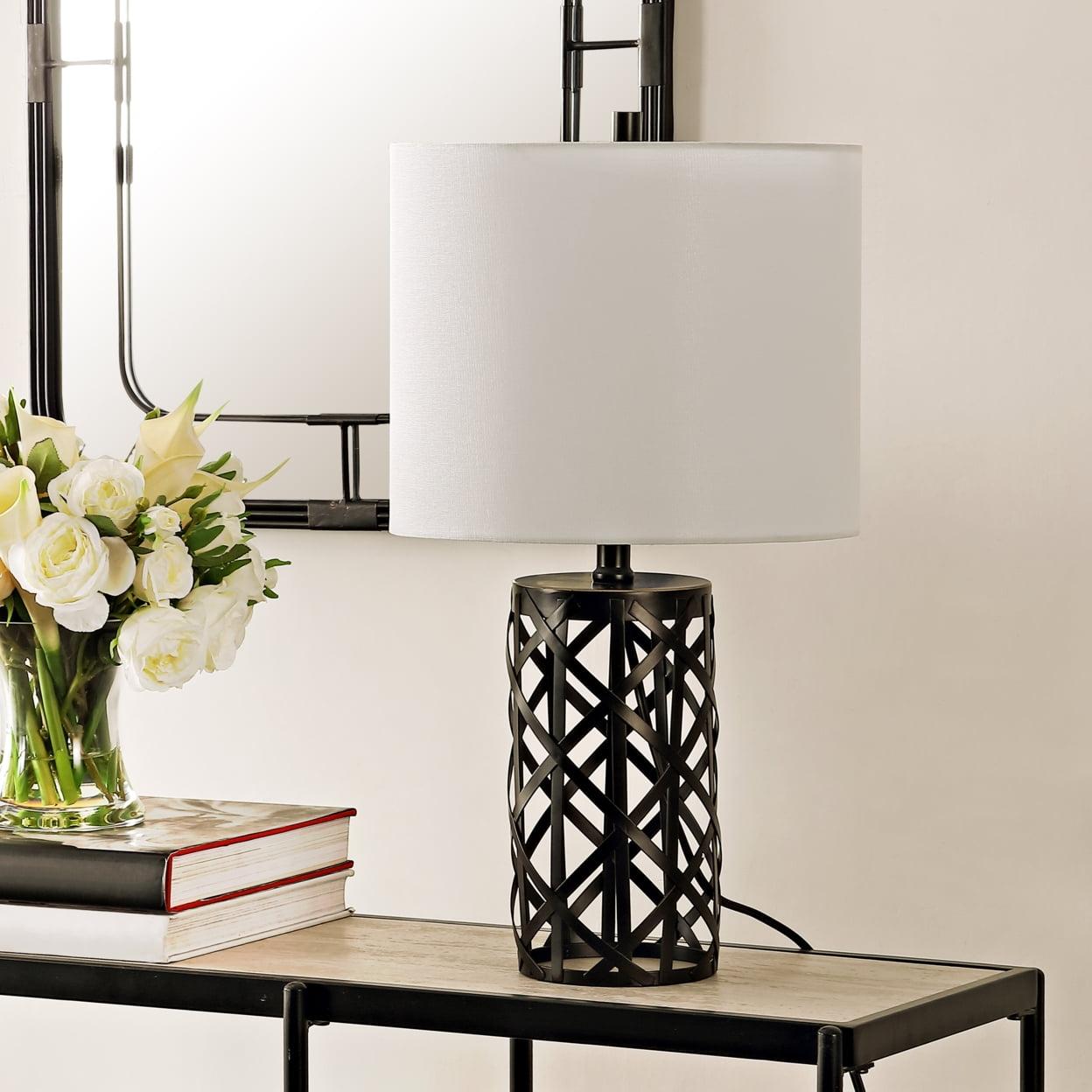 Berny Table Lamp - 22 Inch Height - TBL4264 - Black - Safavieh