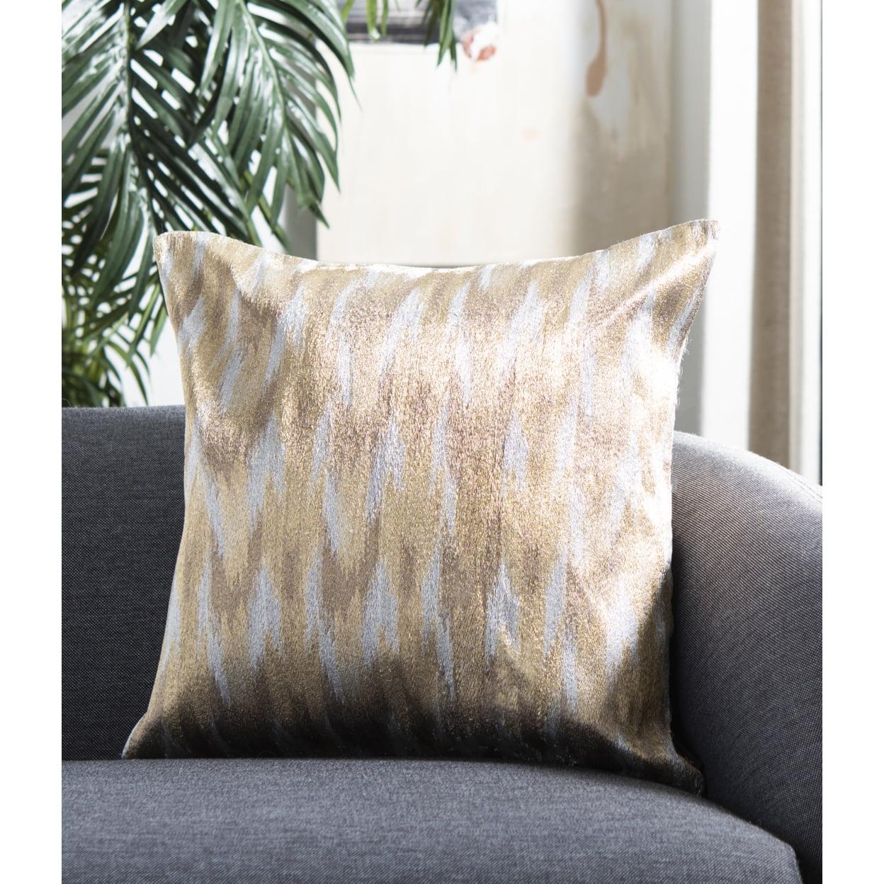 Safavieh Feather Reversible Throw Pillow (Set of 2)