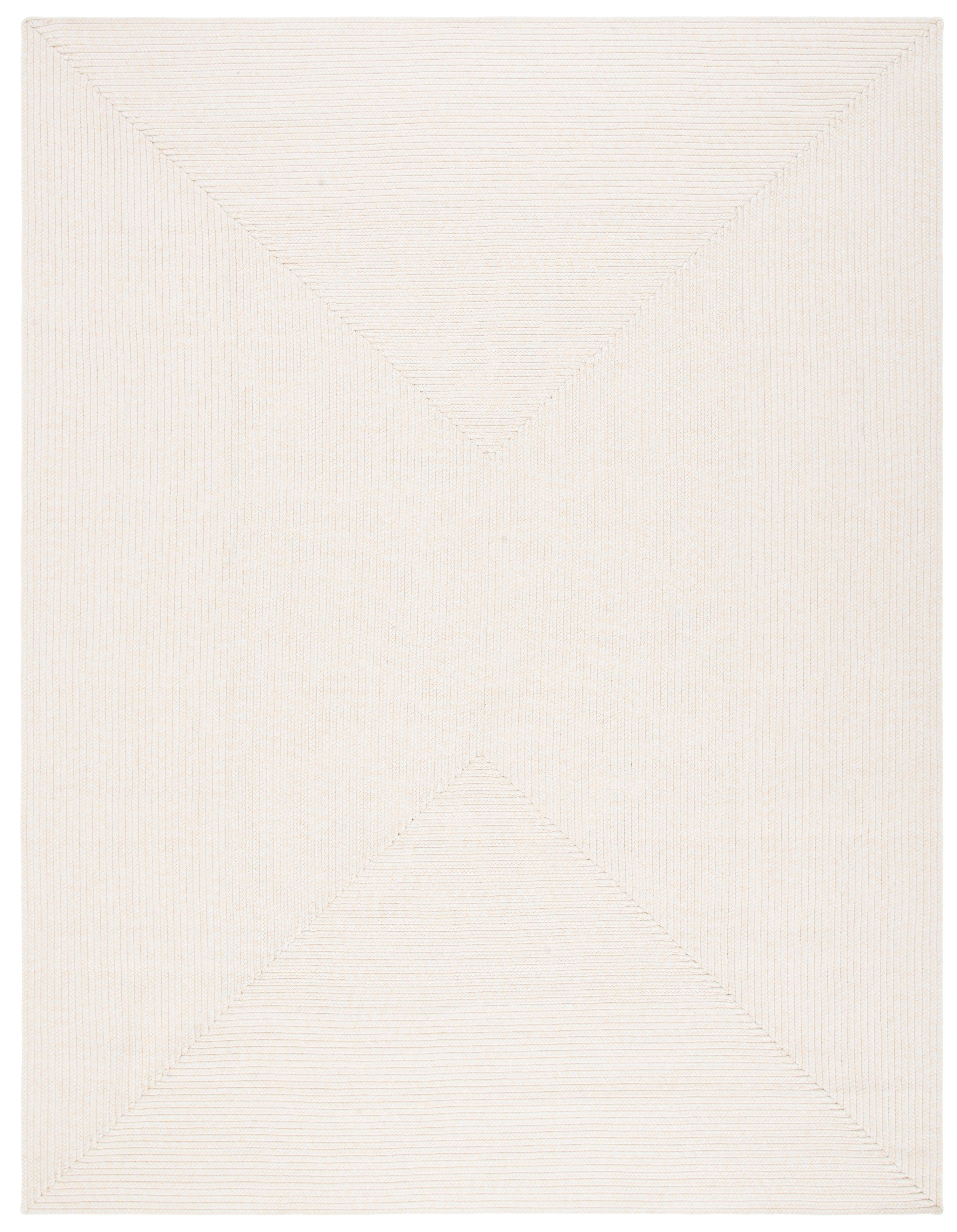 Safavieh Braided  10'-0" x 14'-0"  Hand Woven Rug in Ivory / Beige