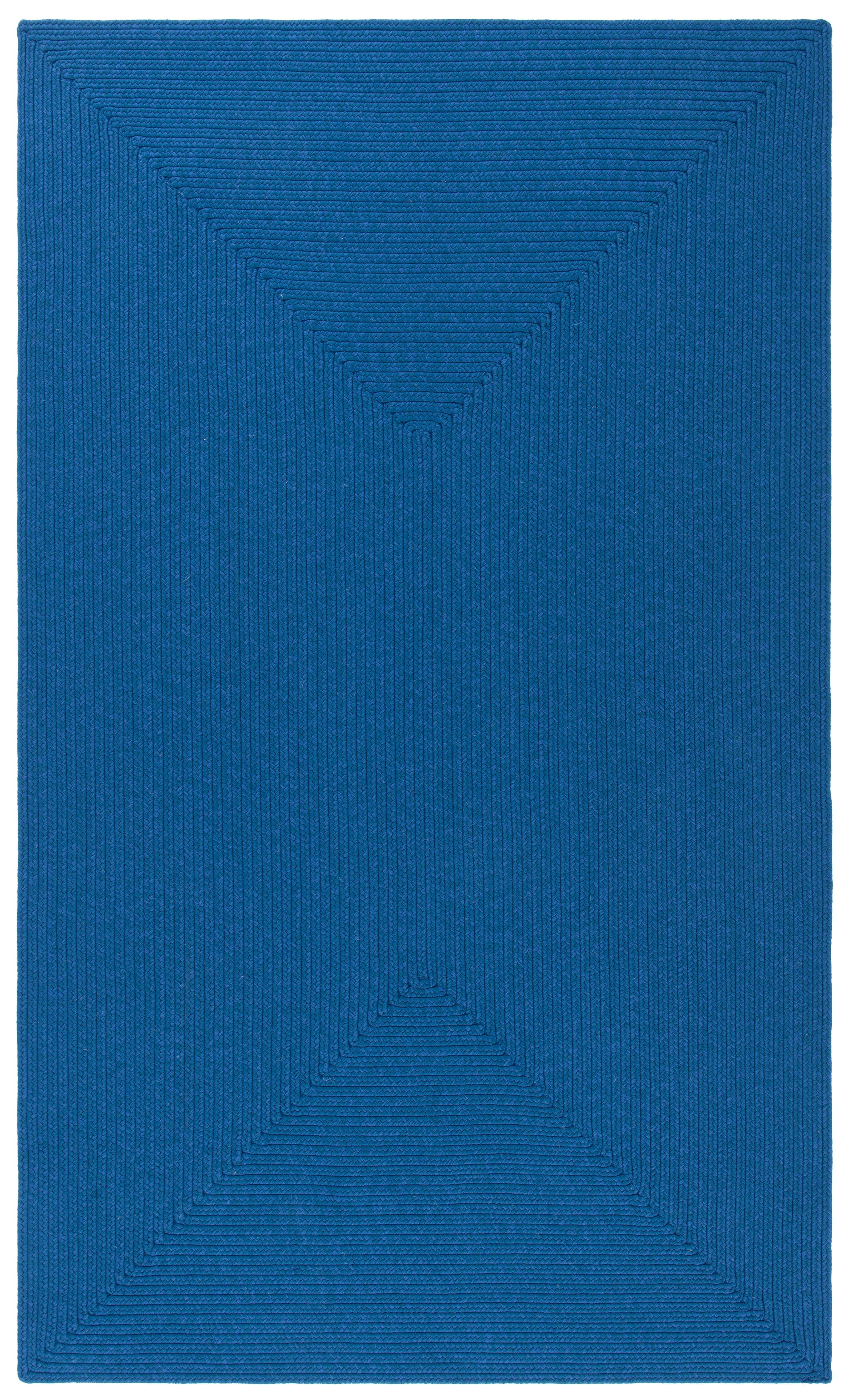 Braided BRD315 Hand Woven Accent Rug - Blue - 2'x3' - Safavieh.