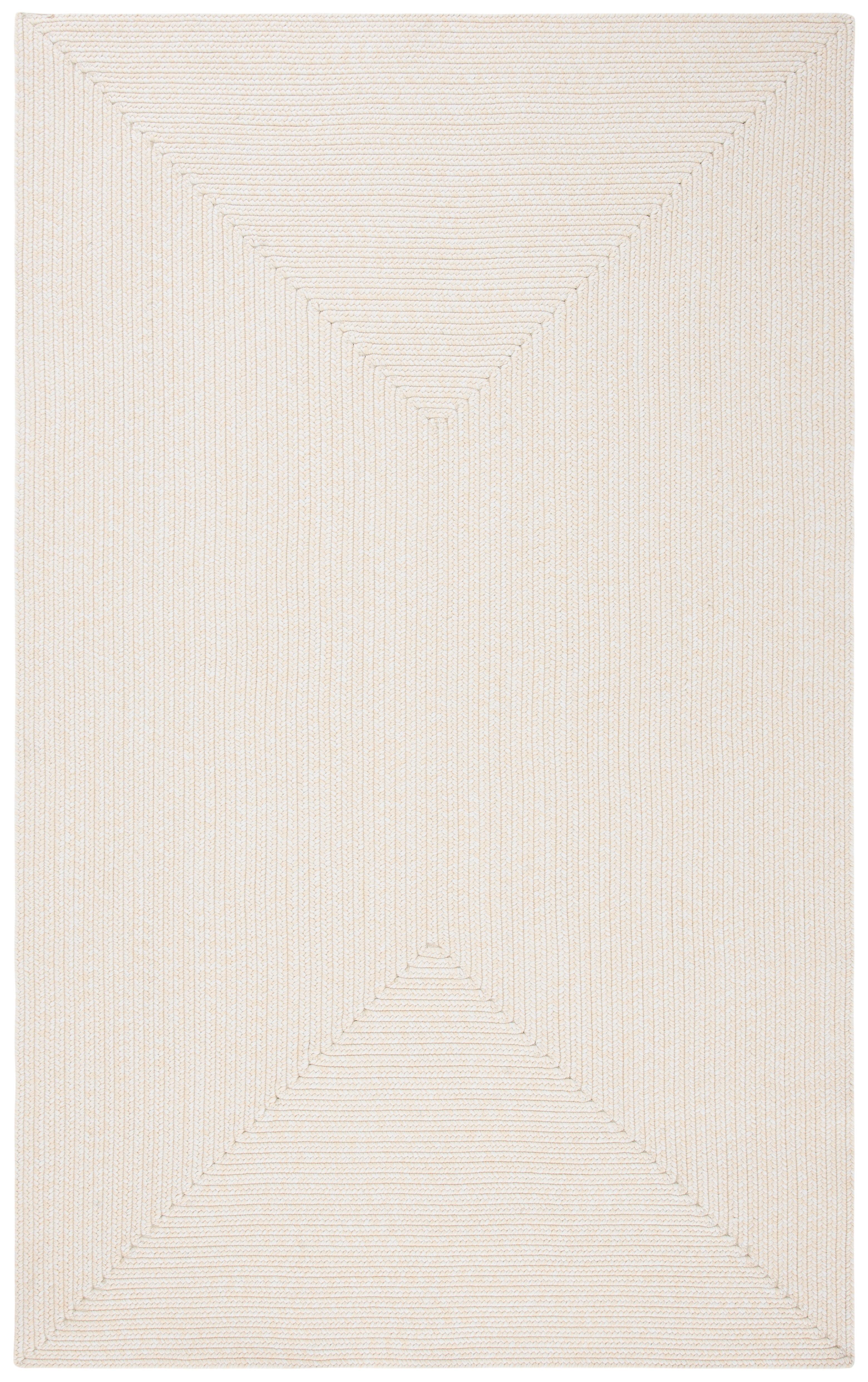Braided BRD315 Hand Woven Area Rug - Ivory/Beige - 5'x8' - Safavieh.