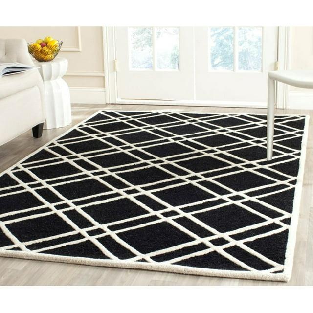 Deedgra Hand Tufted Wool Geometric Rug