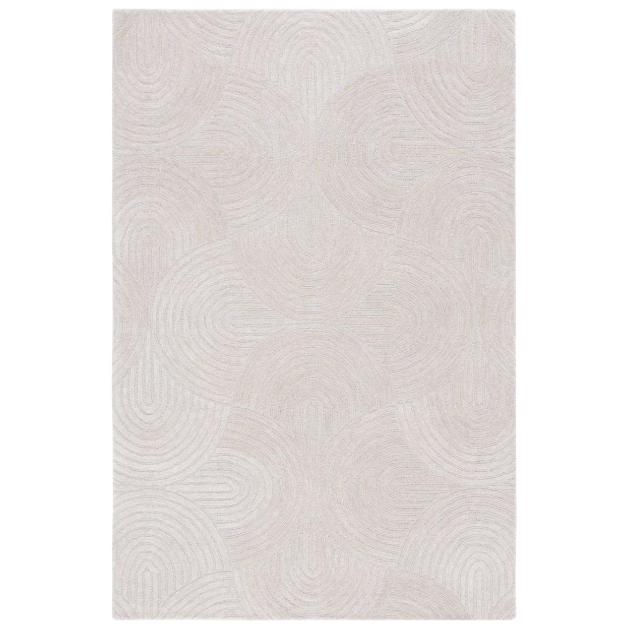 Chatham Gray Hand-Tufted Wool Reversible Rug 8' x 10'