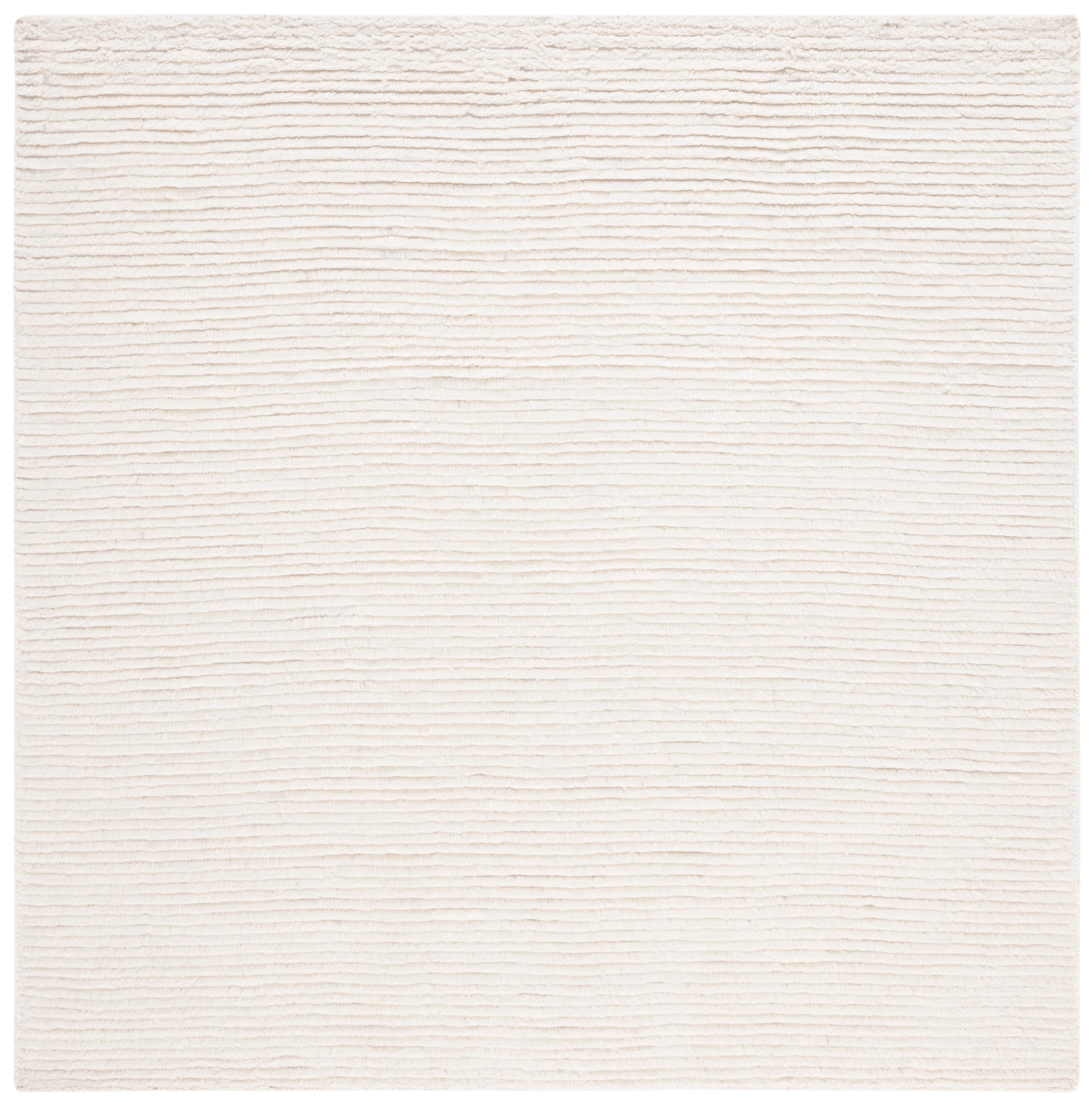 SAFAVIEH Casablanca Blake Distressed Area Rug, Ivory, 6' x 6' Square