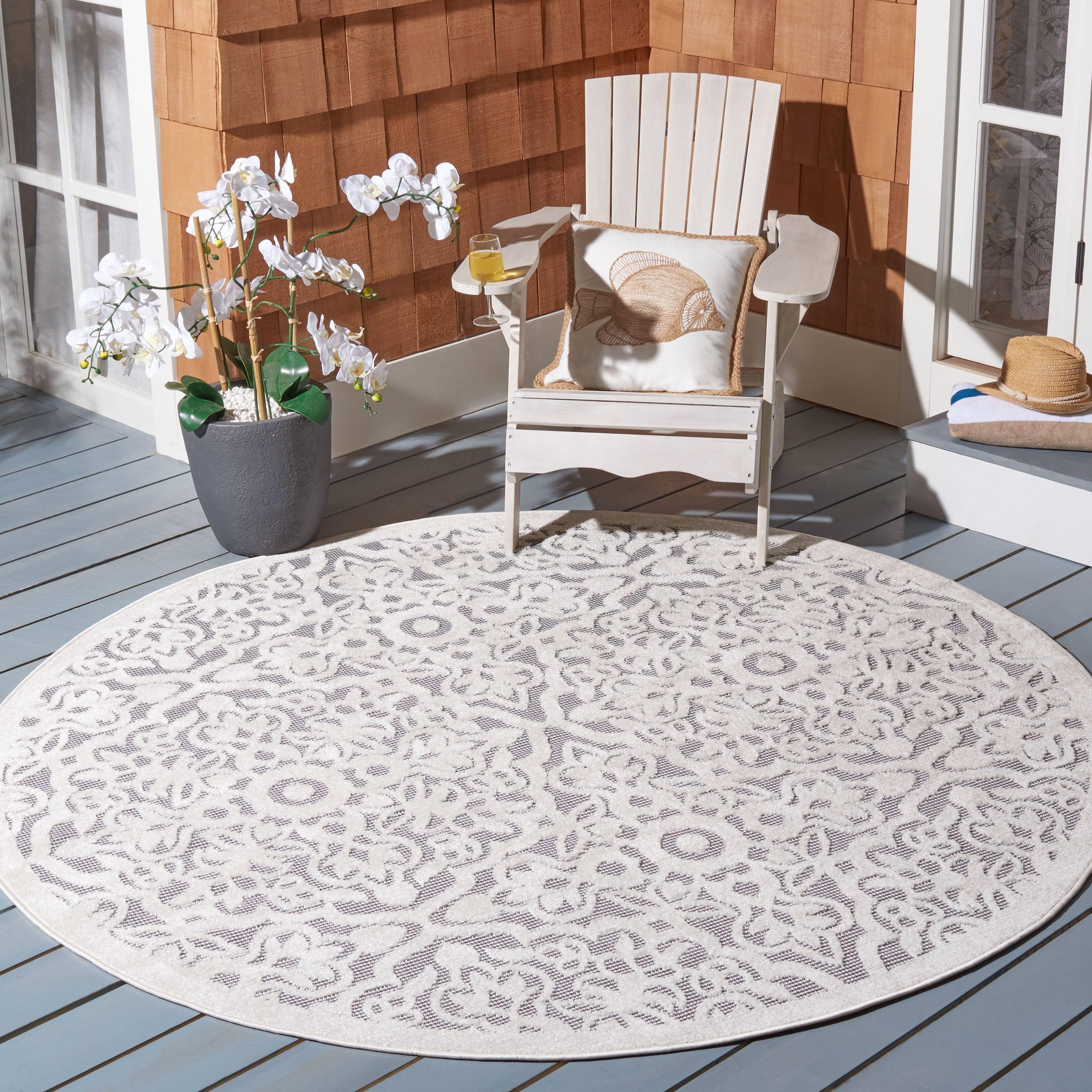 Cabana CBN662 Power Loomed Indoor/Outdoor Area Rug  - Safavieh