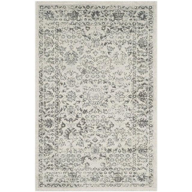 Safavieh  Carmel Vennie Vintage Boho Distressed Oriental Rug 4' x 6' 4' x 6' Indoor Living Room,Bedroom Rectangle