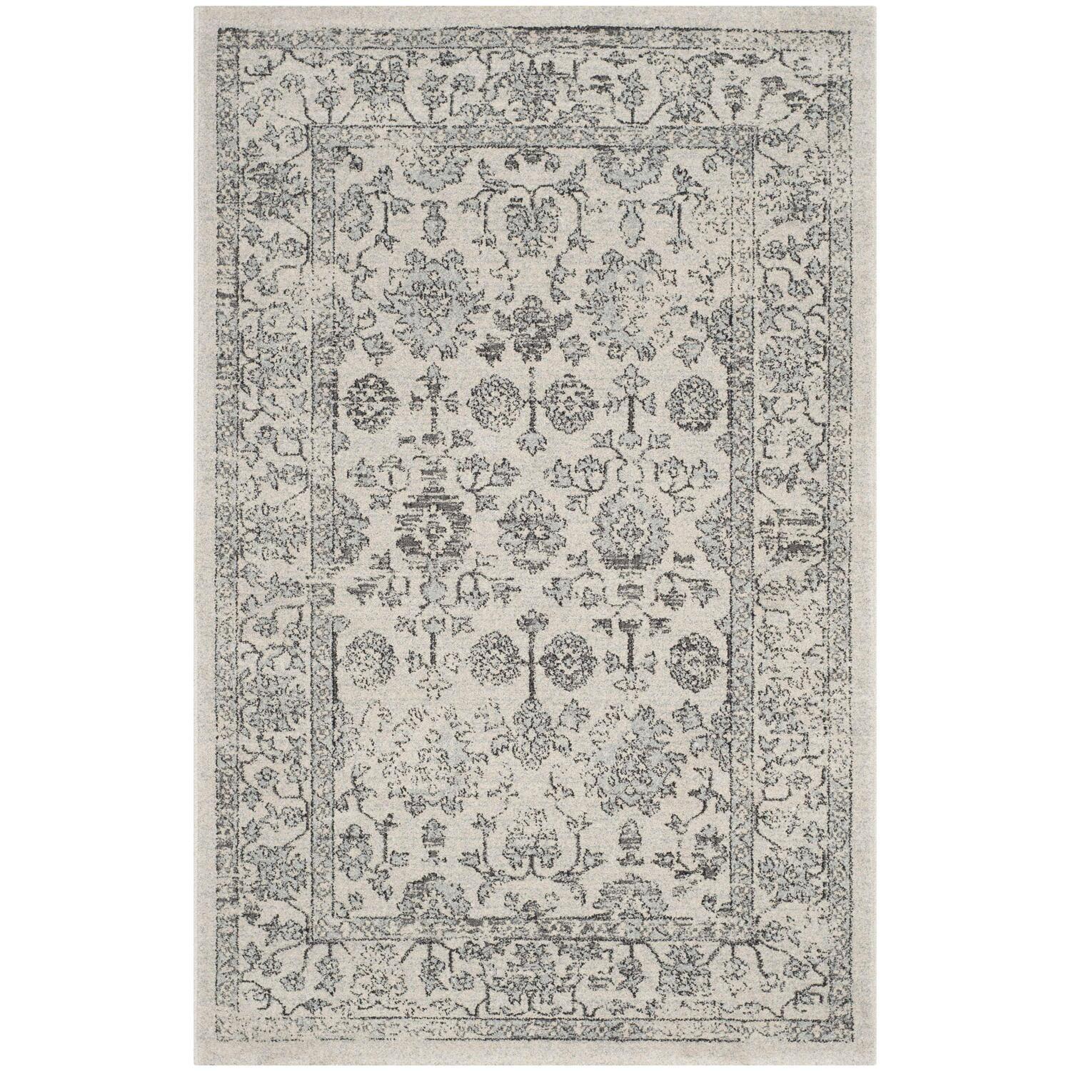 Safavieh  Carmel Gennie Vintage Boho Distressed Oriental Rug 4' x 6' 4' x 6' Indoor Living Room, Bedroom