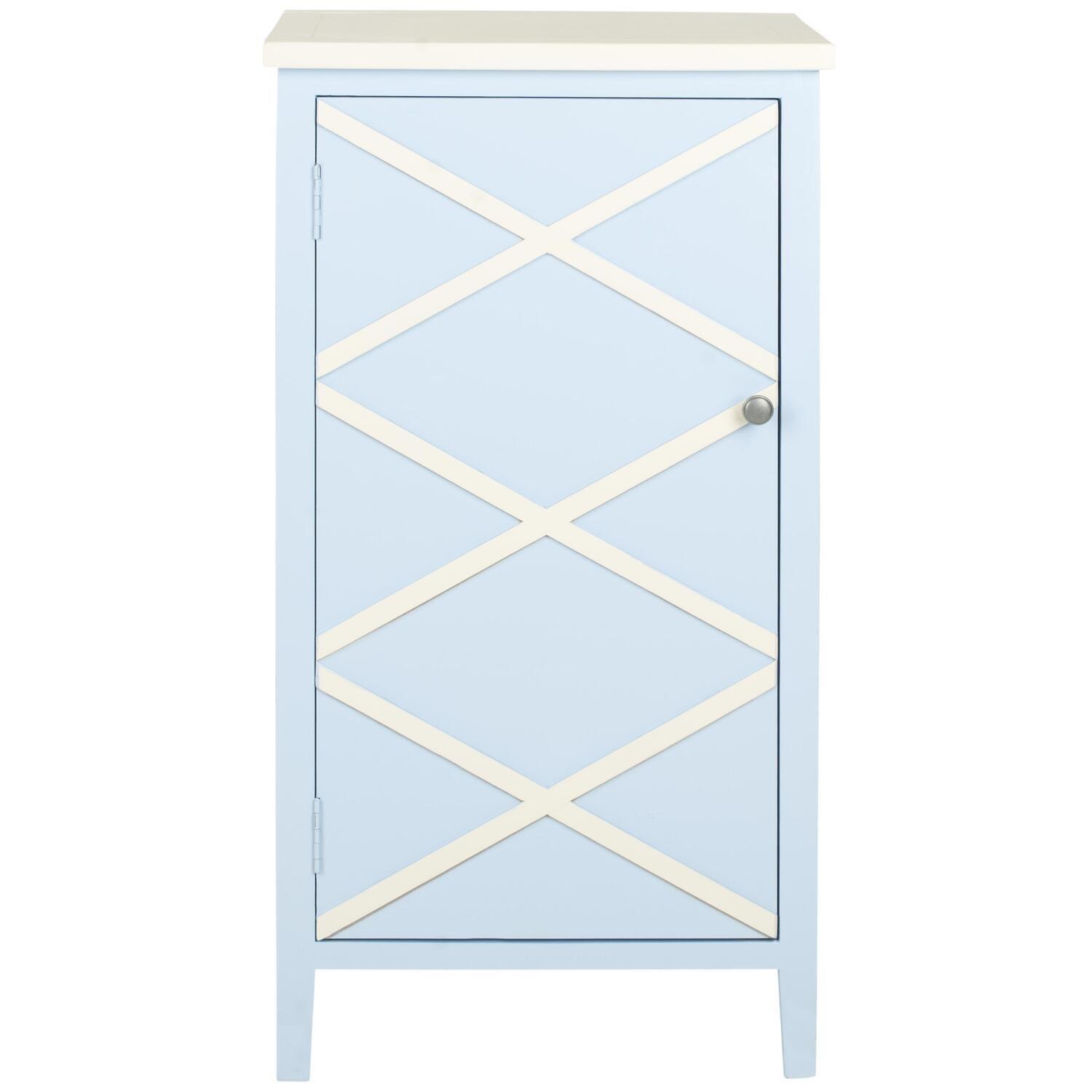 Cary Small Cabinet - Light Blue - Safavieh.